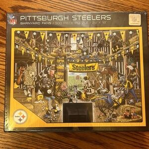 NWT Pittsburgh Steelers Barnyard Fans NFL 500 pc Puzzle